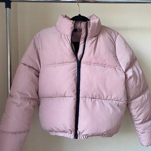 Light Pink Puffer Jacket